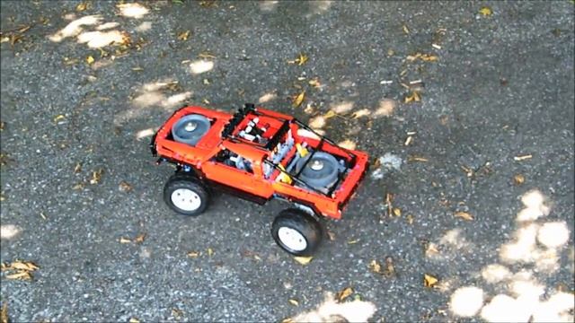 Lego Technic - Trophy Truck With Continuously Variable Transmission By Nico71 смотреть онлайн
