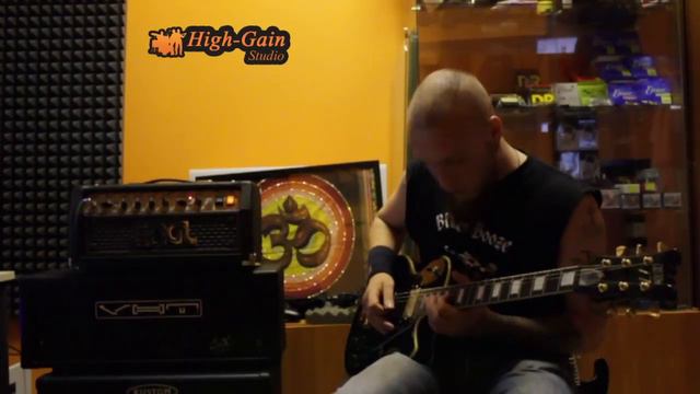 Antonio Tsai Les Paul Custom 77 at High-Gain Studio смотреть онлайн