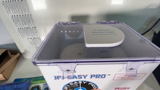 The BEST Affordable Disc Repair Machine in 2024! JFJ Easy Pro Unboxing & Review UK eBay Reseller смотреть онлайн