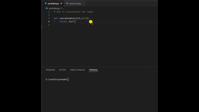 How to concatenate two strings смотреть онлайн