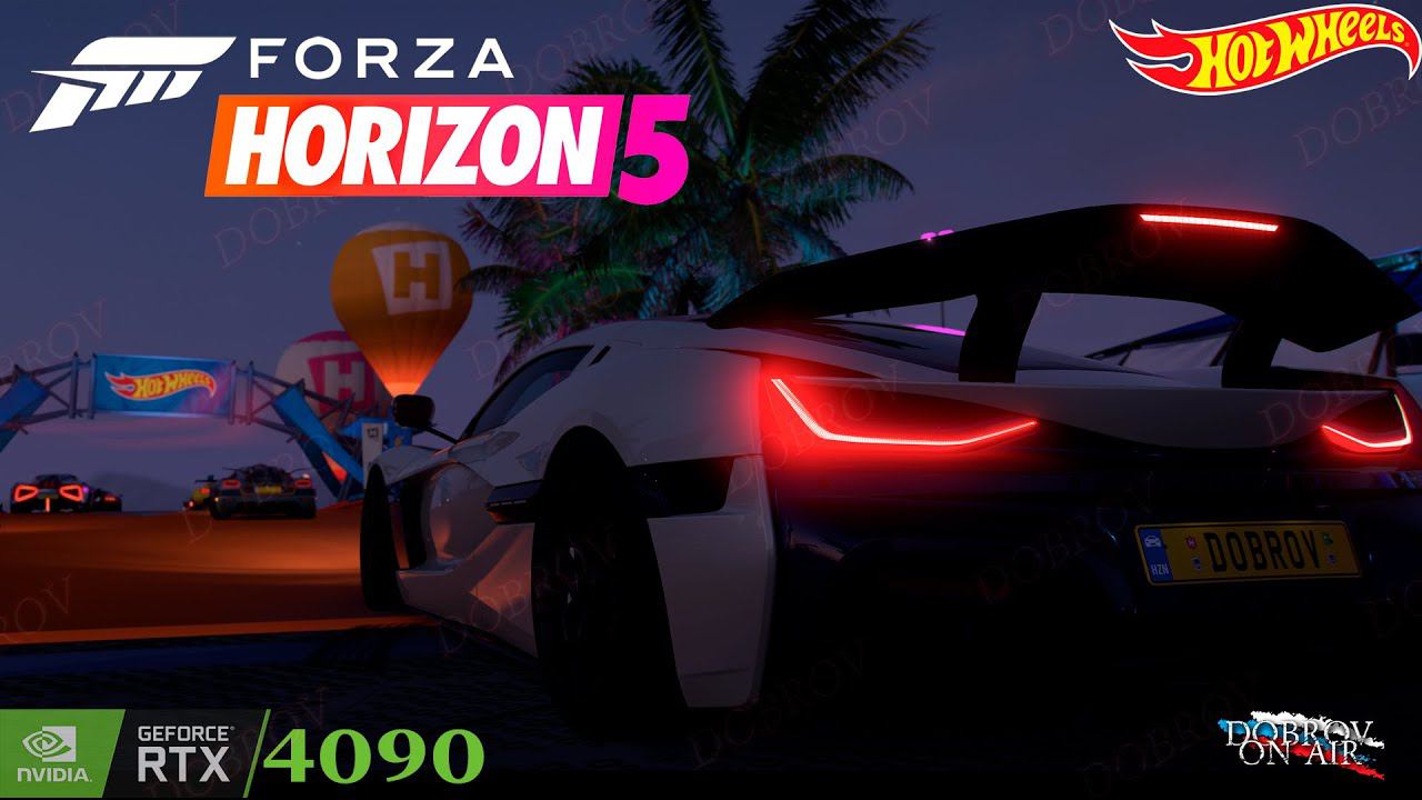 Еженедельные испытания Forza Horizon 5 / Hot Wheels RTX4090