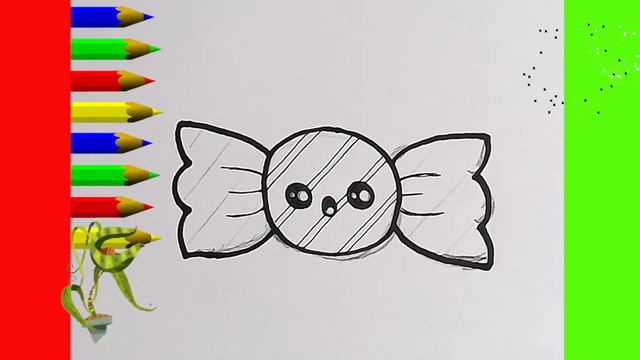 Как нарисовать МИЛЫЙ. просто, Рисунки для начинающих смотреть онлайн