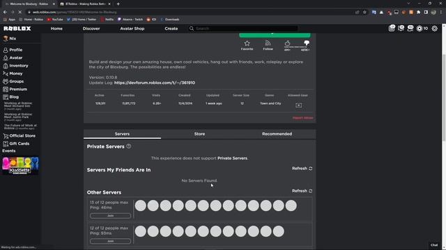 HOW TO GET INTO EMPTY SERVERS ON ROBLOX! (UPDATED) смотреть онлайн