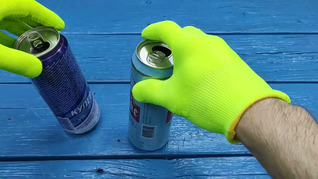 Я сам в это не верил! Блестящая идея за 6 минут из консервной банки! смотреть онлайн