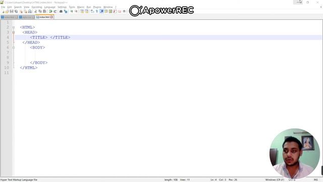 Introduction to html ( Part-2 ). How to save and locate html file. смотреть онлайн