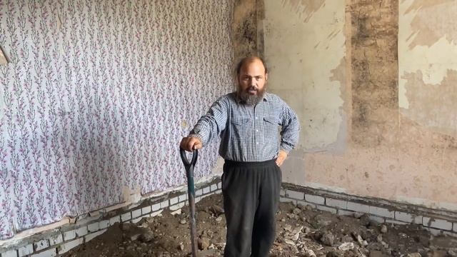 «Тёплый пол» . Засыпаю грунт и песок под стяжку. смотреть онлайн