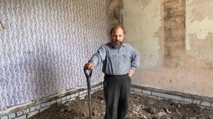 «Тёплый пол» . Засыпаю грунт и песок под стяжку.