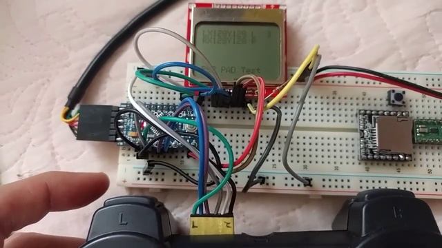 Dual shock 2 + Arduino смотреть онлайн