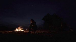 Ночь костер . Звуки костра в ночи 10 часов FullHD