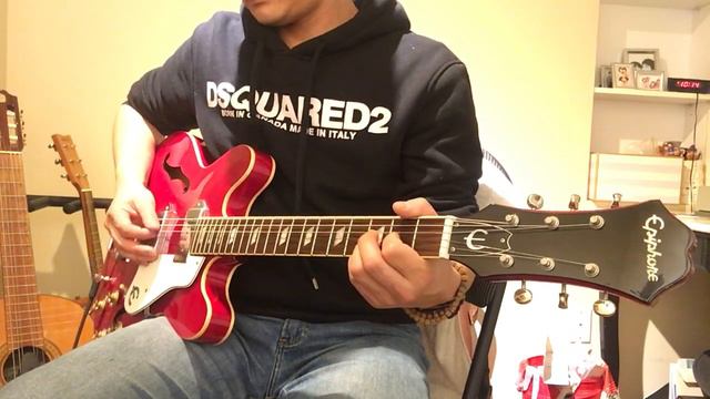2005 Epiphone Casino Cherry (Made in Korea) смотреть онлайн
