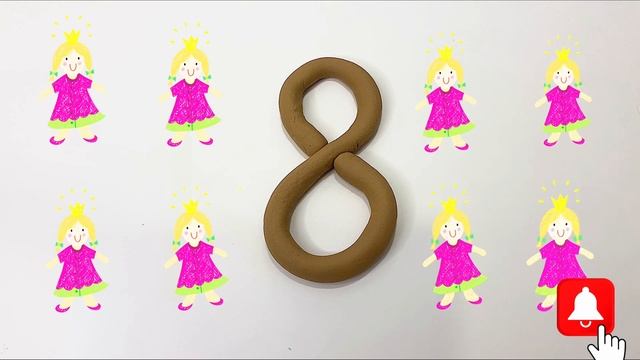 Цифры для детей. Учим цифры. От 5 до 10. смотреть онлайн
