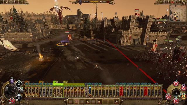 Total War: Warhammer 2 Хаос #9 продолжаем идти на Альтдорф смотреть онлайн