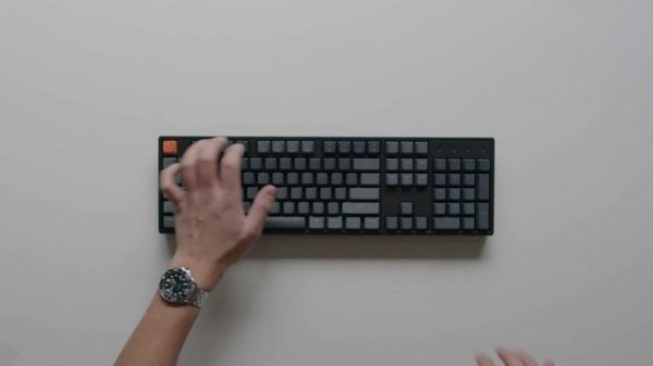 Keychron K10 Mechanical Keyboard Red - 4K ASMR Unboxing Sound Test