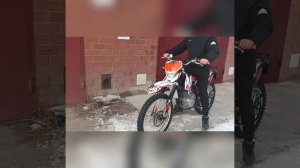 Первый выезд на Kayo t2 mx.