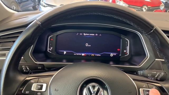 Présentation, essai statique VOLKSWAGEN TIGUAN 2 (II) 1,5 TSI 150 EVO DSG7 CARAT GRIS INDIUM смотреть онлайн