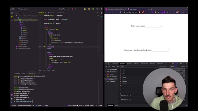 How to use React Hook Form in your application? Why it is extremely beneficial for app performance? смотреть онлайн