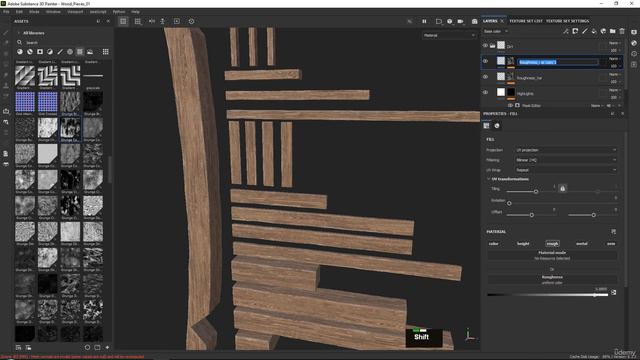 48 - Texturing Our Wood Pieces смотреть онлайн