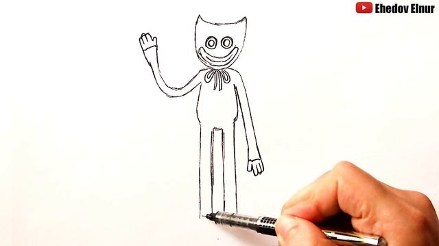 Как нарисовать Хаги Ваги @risunki_yulki смотреть онлайн