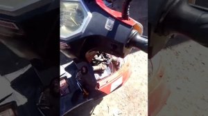 Замок зажигания скутера