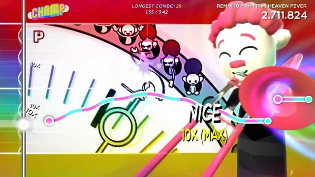 Rhythm Heaven Fever - Remix 10 (Trombone Champ Custom Chart) смотреть онлайн
