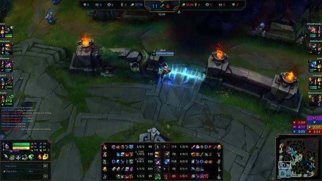 AKALI VS SMOLDER - 15/3/10 KDA TOP GAMEPLAY