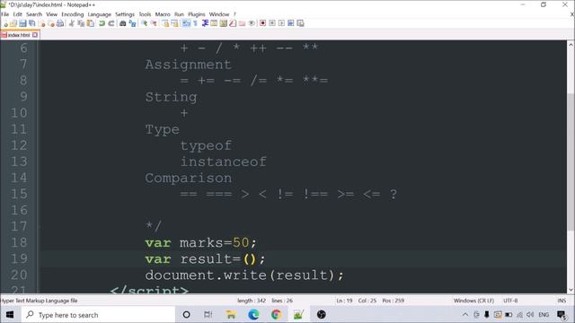 JavaScript Operators | Step by step JavaScript in Hindi | Day7 смотреть онлайн