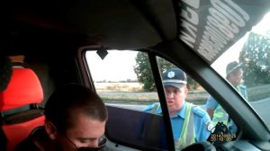 Жестоко осадил инспектора ДПС