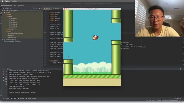 I Made an AI that Plays Flappy Bird! смотреть онлайн