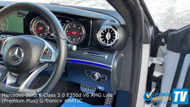 Mercedes-Benz E Class 3.0 E350d V6 AMG Line (Premium Plus) G-Tronic+ 4MATIC - Optimum Vehicles Ltd смотреть онлайн
