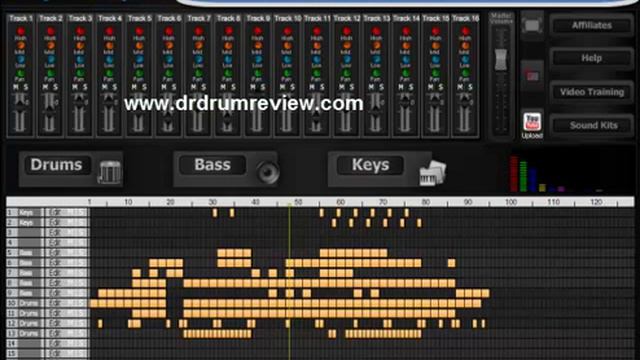 Make Your Own Music - Dr Drum Beat Making Software смотреть онлайн