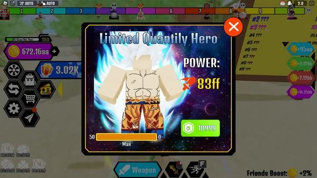 I Defeated ULTRA INSTINCT GOKU in Roblox смотреть онлайн