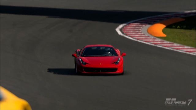2009 Ferrari 458 Italia race replay at Autodrome Lago Maggiore, Gran Turismo 7 смотреть онлайн