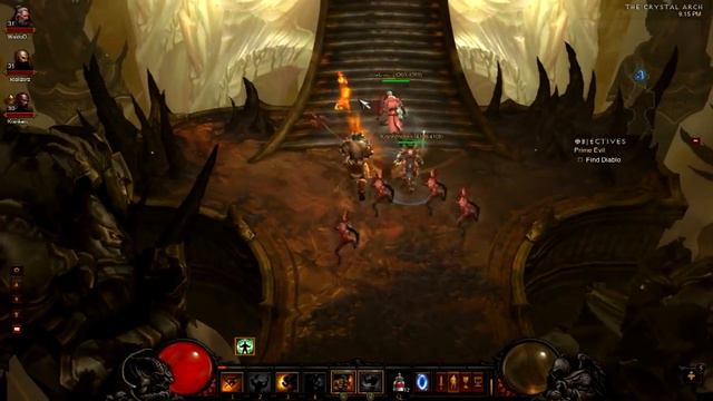 Diablo 3 Barbarian Hardcore w/Xcal and Krankenstein Pt.29 смотреть онлайн