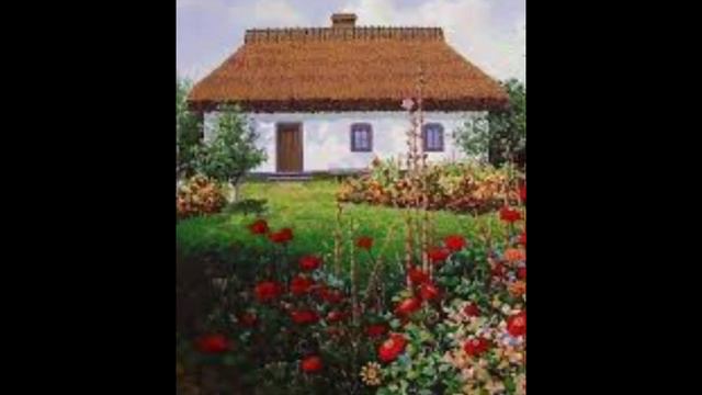 чорнобривців насіяла мати...