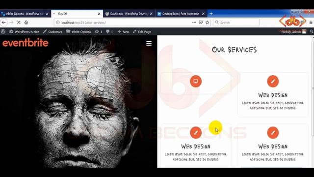 Wordpress slider footer and menubar || Part 5 || WordPress Theme Making смотреть онлайн