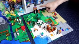 Самоделка - Minecraft LEGO Китайский Мир 4 (много китайского LEGO в одной самоделке)