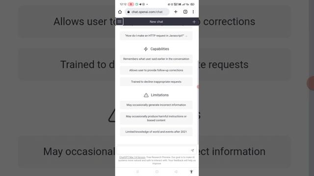Chat GPT ( How to use Chat Gpt in mobile ) in hindi смотреть онлайн