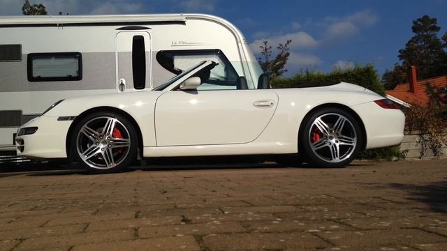 Porsche 997 Carrera S convertible top operation смотреть онлайн