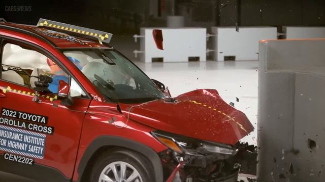 2022 Toyota Corolla Cross - Crash Test by IIHS | Small SUV | Toyota Corolla Cross 2022 смотреть онлайн