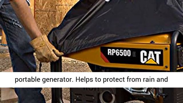 Cat 502-3706 RP5500, RP6500 E, RP7500 E Generator Weather Cover - Overview смотреть онлайн