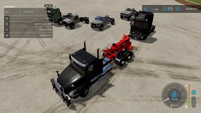 Trucks That Connect To The TLX Service Pack And Detachable Towing Unit - Farming Simulator 22 XBOX смотреть онлайн