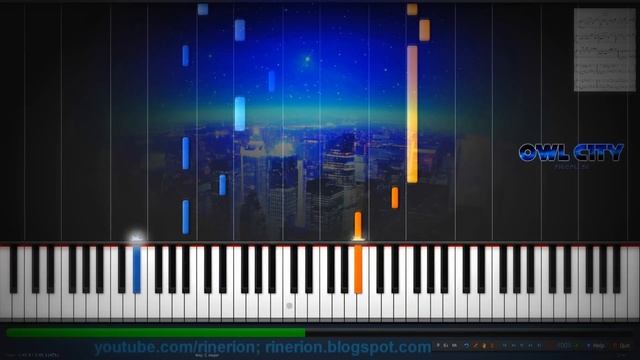 Owl City - Fireflies [Piano] (Re-upload) смотреть онлайн