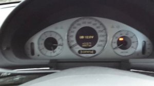 Мерседес е класс w211 как проверить уровень масла в Мерседесе w211