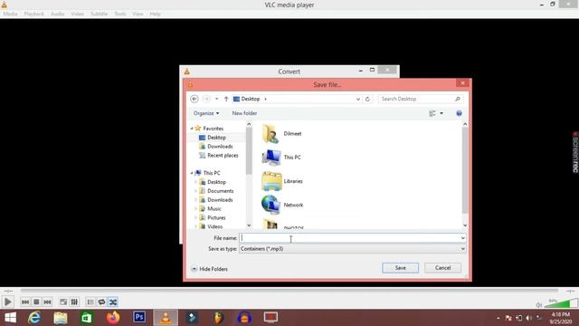 How To Convert Video File Into Audio File using VLC Media Player. смотреть онлайн