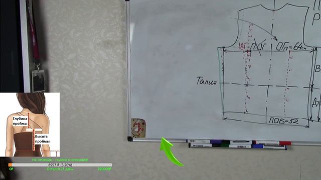 Как рассчитать вязание, если объемгруди больше, чем объем бедер. Алена Никифорова. смотреть онлайн