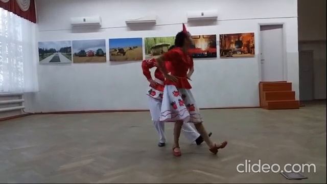 Танец "Калинка моя" в исполнении дуэта ансамбля "Казачья душа" Чижевский Артем и Ремезова Ирина смотреть онлайн