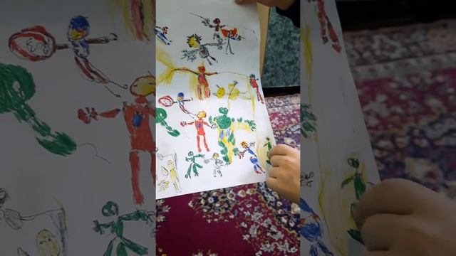 Рисуем супер героев Marvel в 5 лет смотреть онлайн