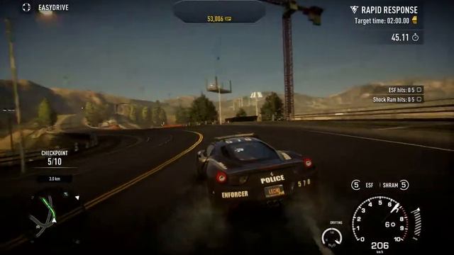 NFS: Rivals - Blue Rush [Rapid Response] смотреть онлайн