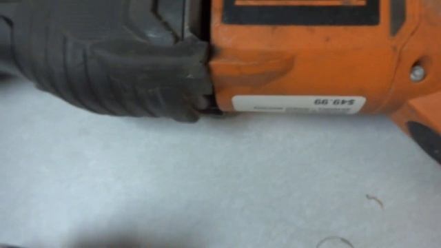 RIDGID Fuego Reciprocating Saw BROKEN NOT WORKING FOR SALE Condition Review