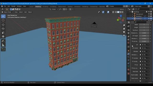 ГЕНЕРАЦИЯ ЗДАНИЙ в Blender 3.0 | Geometry Nodes Blender | Ленивый Blender 3.1 смотреть онлайн